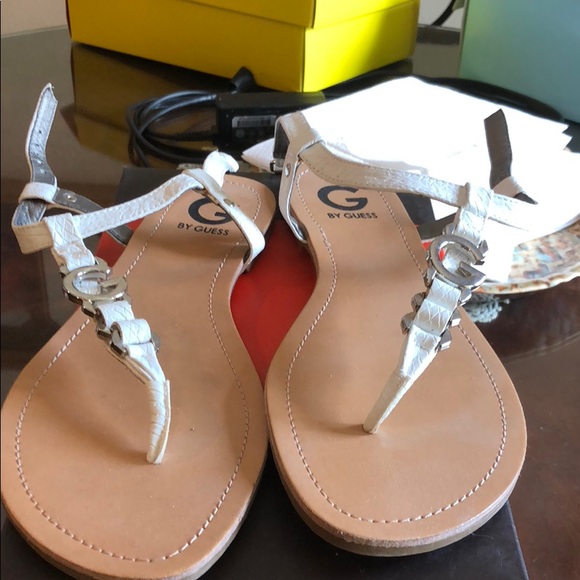 G by Guess Shoes - Guess white sandal